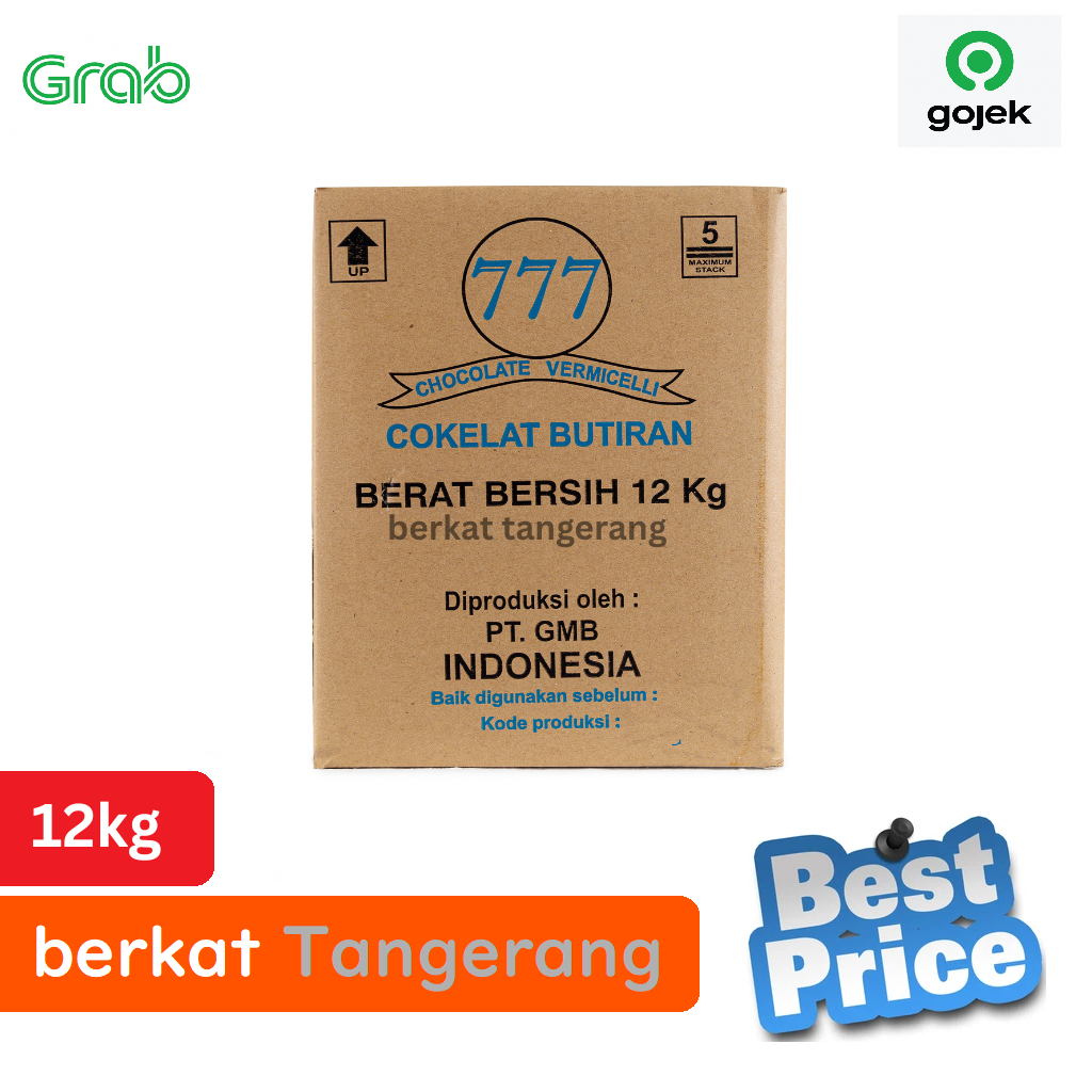 

777 Meses Coklat (Biru) 12kg