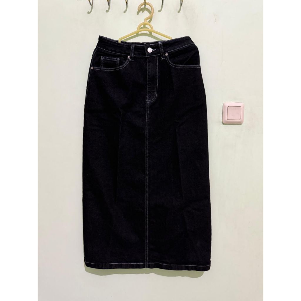 (preloved) skirt denim Thenblank