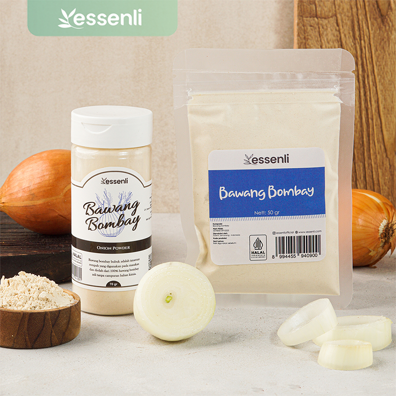 

ESSENLI Bawang Bombay Bubuk Bumbu Rempah Dapur