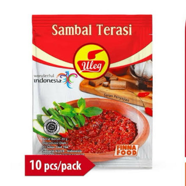 

Sambal Uleg Sachet Sambal Terasi Sambal kemasan Sambal sachet