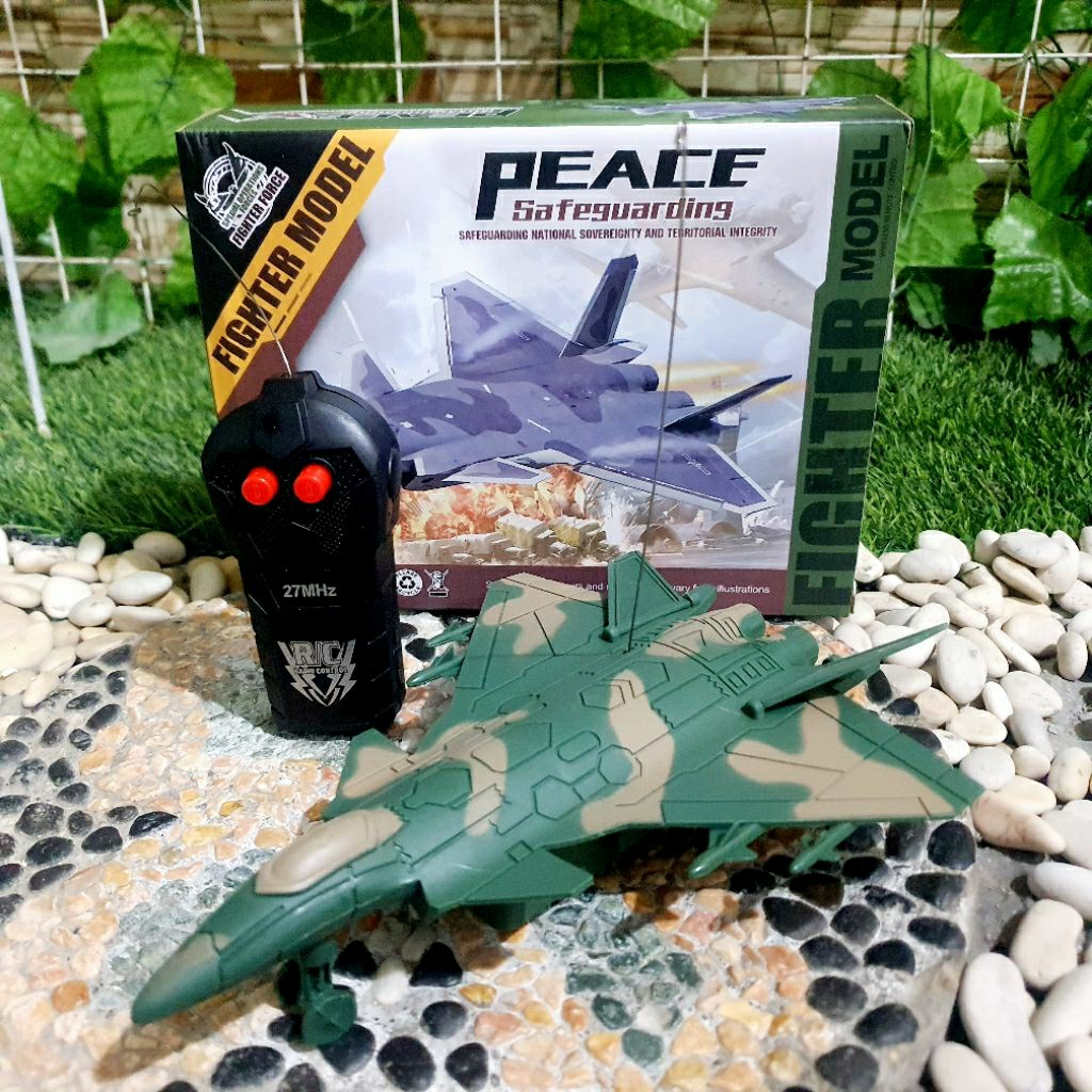 MAINAN REMOT 2ch MINI PESAWAT JET - MAINAN RC PESAWAT JET