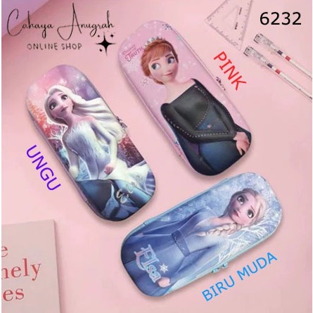 

Tempat Pensil Anak #6232 Motif Frozen,Anna dan Elsa