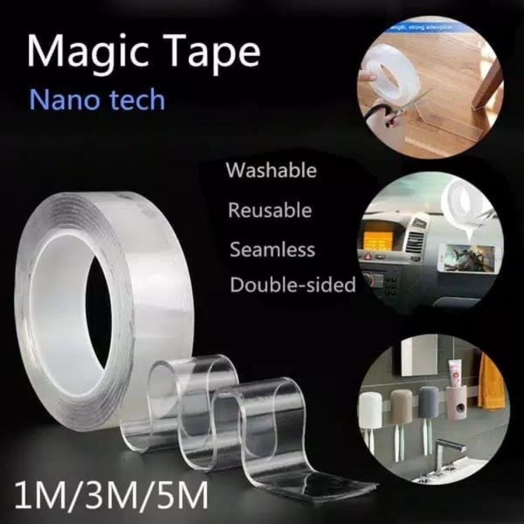 

Double tape transparan