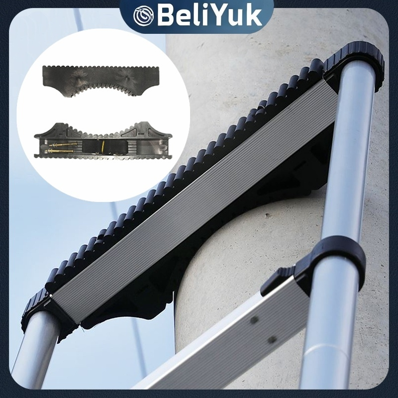 Karet anti slip tangga teleskopik 34cm tangga lipat teleskopik karet tangga teleskopik