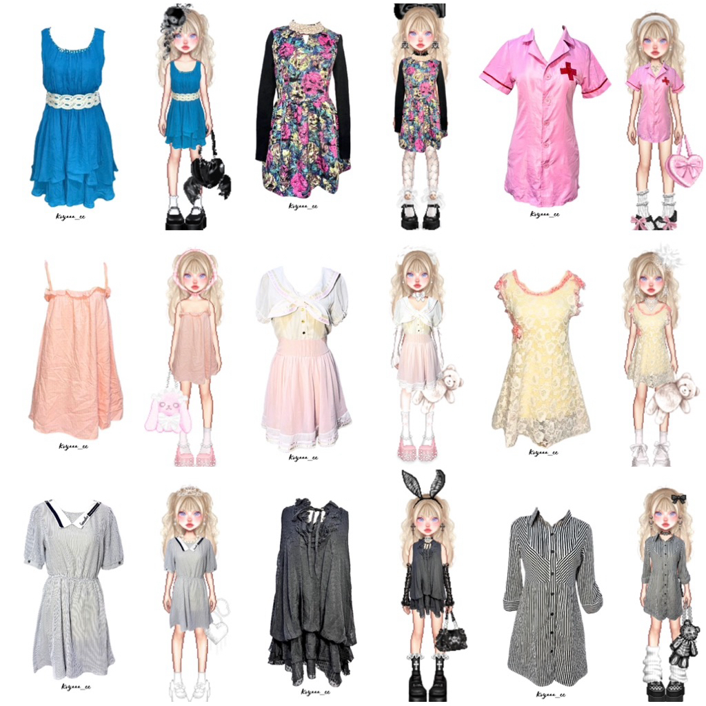 dress vintage coquette morikei himekaji shoujo sailor school y2k kawaii y2k jireikei fairy lolita fa