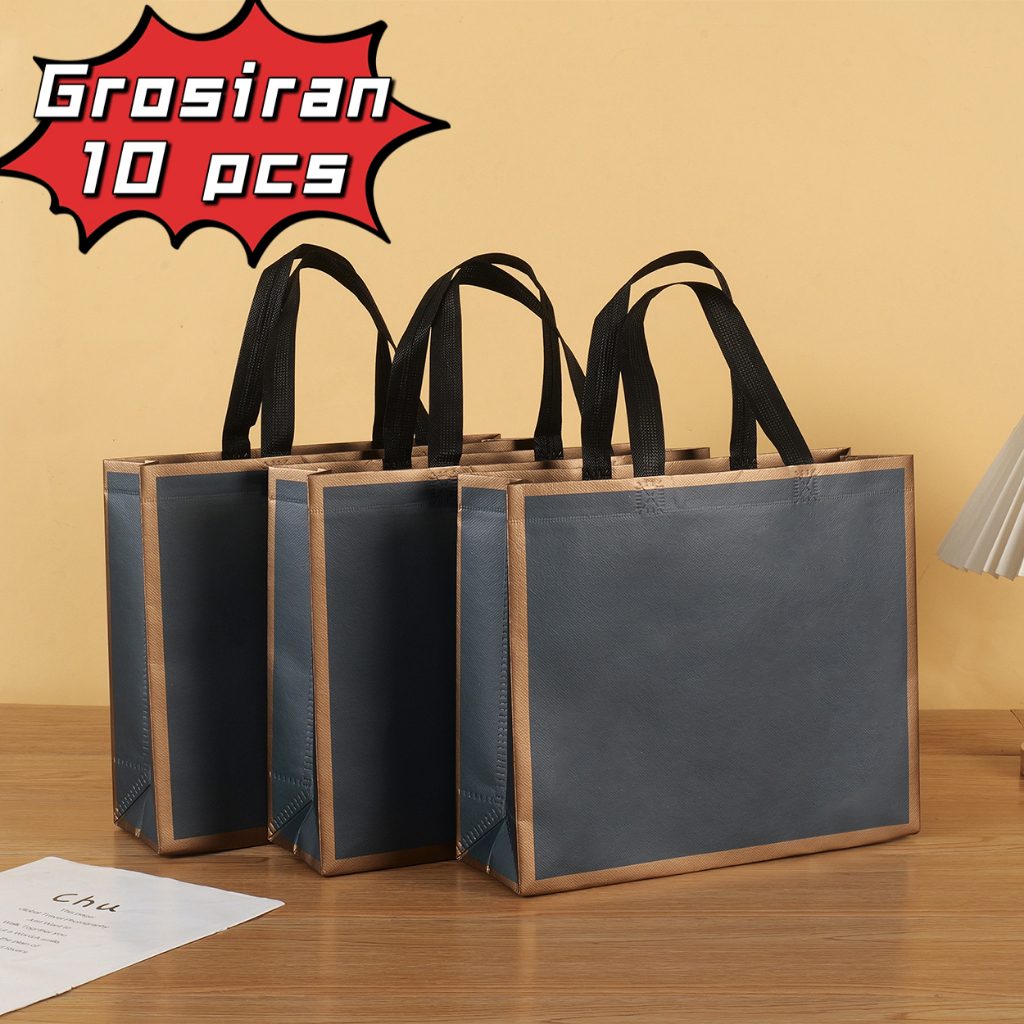 

Grosiran Tas Koper 10pcs-Tas hamper - Goodie bag - Tas Belanja - Tas Souvenir - Tas Kado - Tas Jinjing - Tas Lipat-Kantong Belanja - Souvenir - Shopping bag - Spoundbond - Tote Bag - Tas Wanita - Tas Murah - Tas Belanja Murah - Tebal dan Kuat