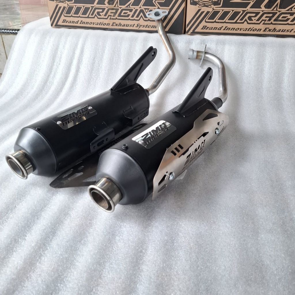 Knalpot original zimo racing  Moncong KENOCHI Bas adem ,vario ,scoopy, dan untuk semua Motor Matic