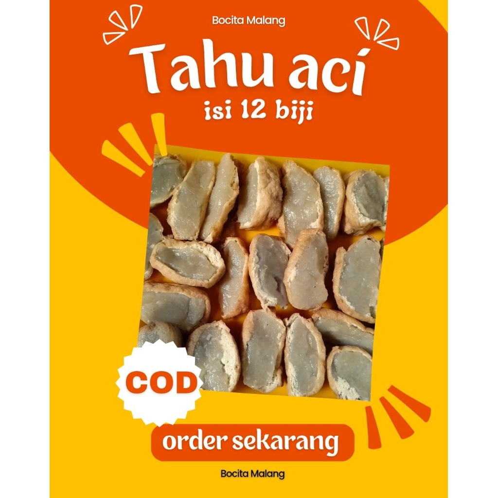 

Tahu Aci / Cilok Tahu Aci isi 12 biji