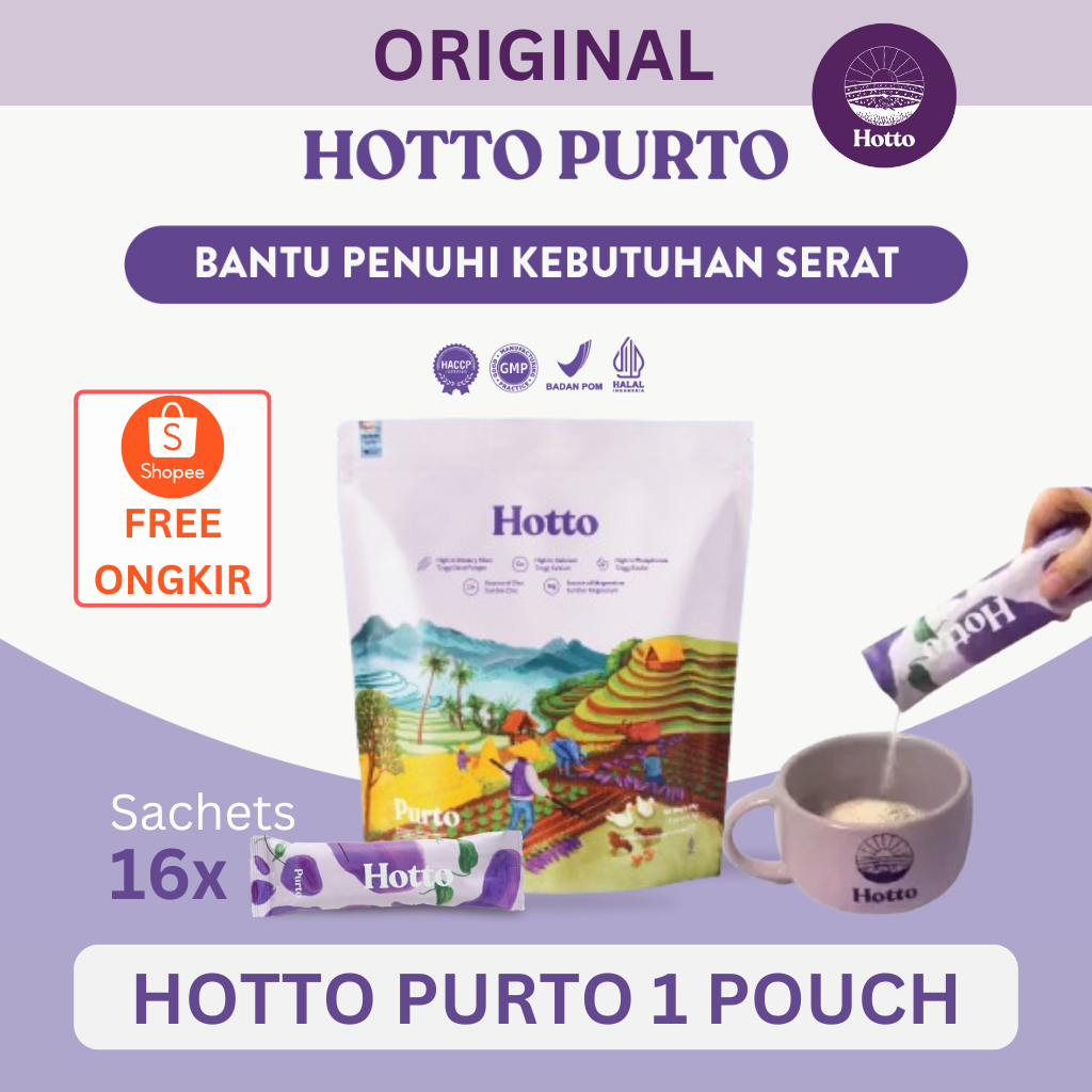 

HOTTO PURTO 1 POUCH ORI N SEGEL