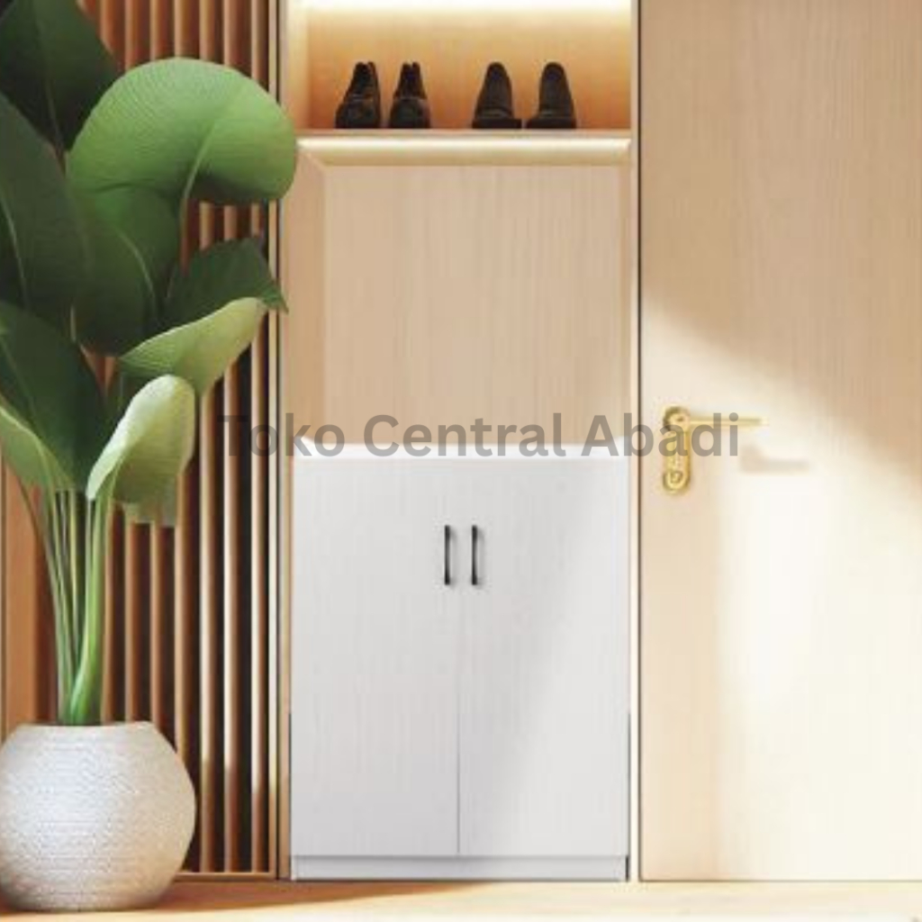 Lemari Sepatu / Lemari Sepatu Bahan UPVC / Lemari Sepatu Minimalis / Lemari Sepatu Aesthetic