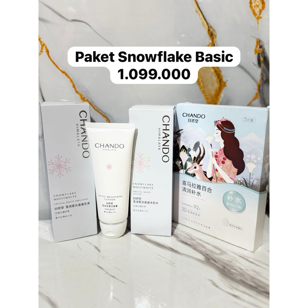 Paket Chando Himalaya Snowflake Series