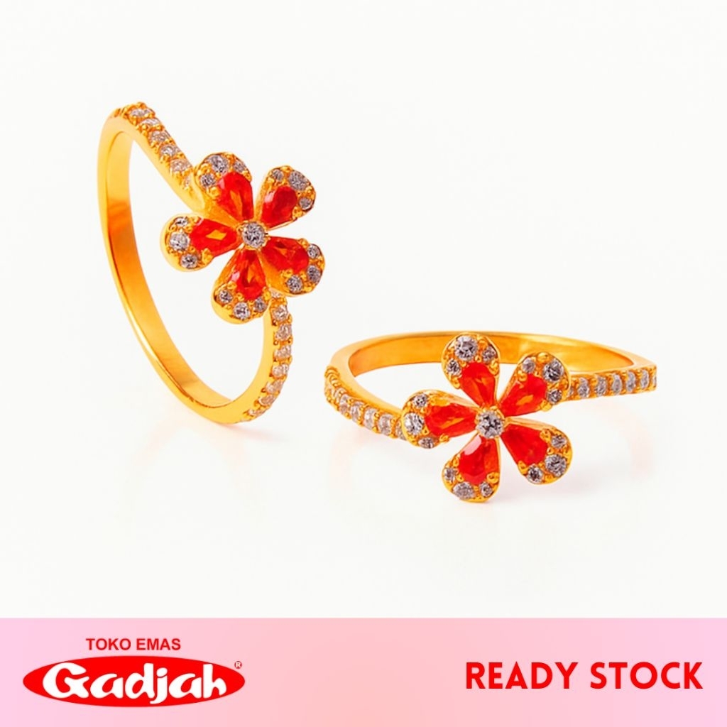 Cincin Emas Florist - Toko Emas Gadjah