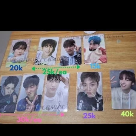 Photocard Treasure Chapter Three KTown4U Hyunsuk & Junghwan