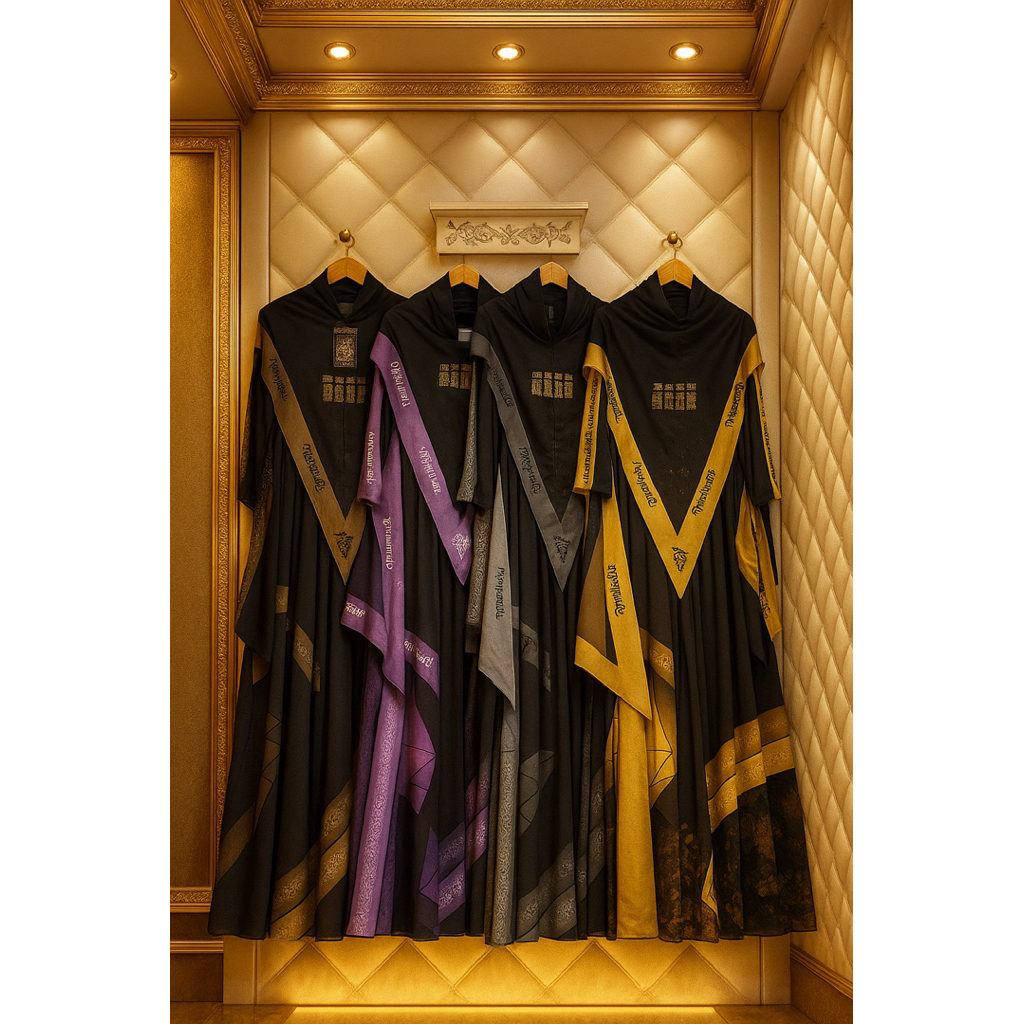 Gamis jersey ceruty premium set hijab maharesti