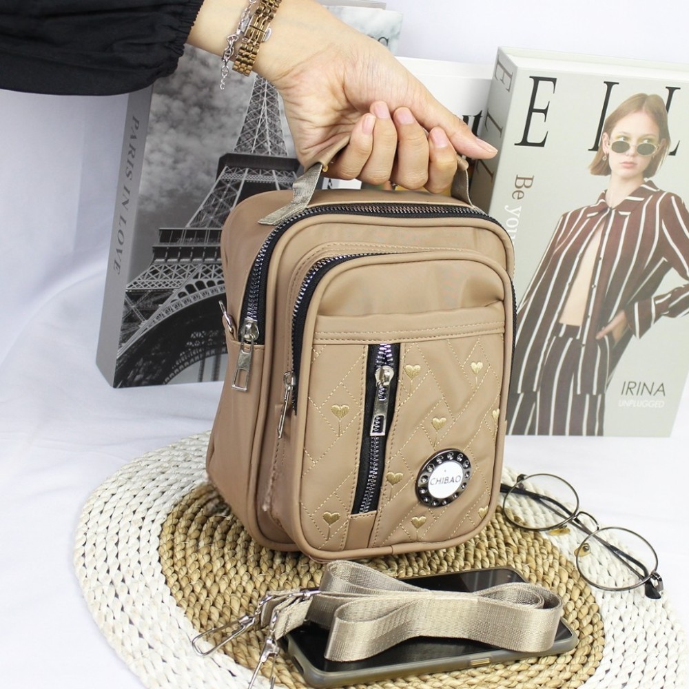 tas selempang elegan 2in1/tas selempang wanita 2in1 casual/tas selempang wanita modern