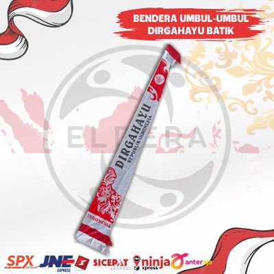 BENDERA UMBUL-UMBUL DIRGAHAYU BATIK (4 meter)