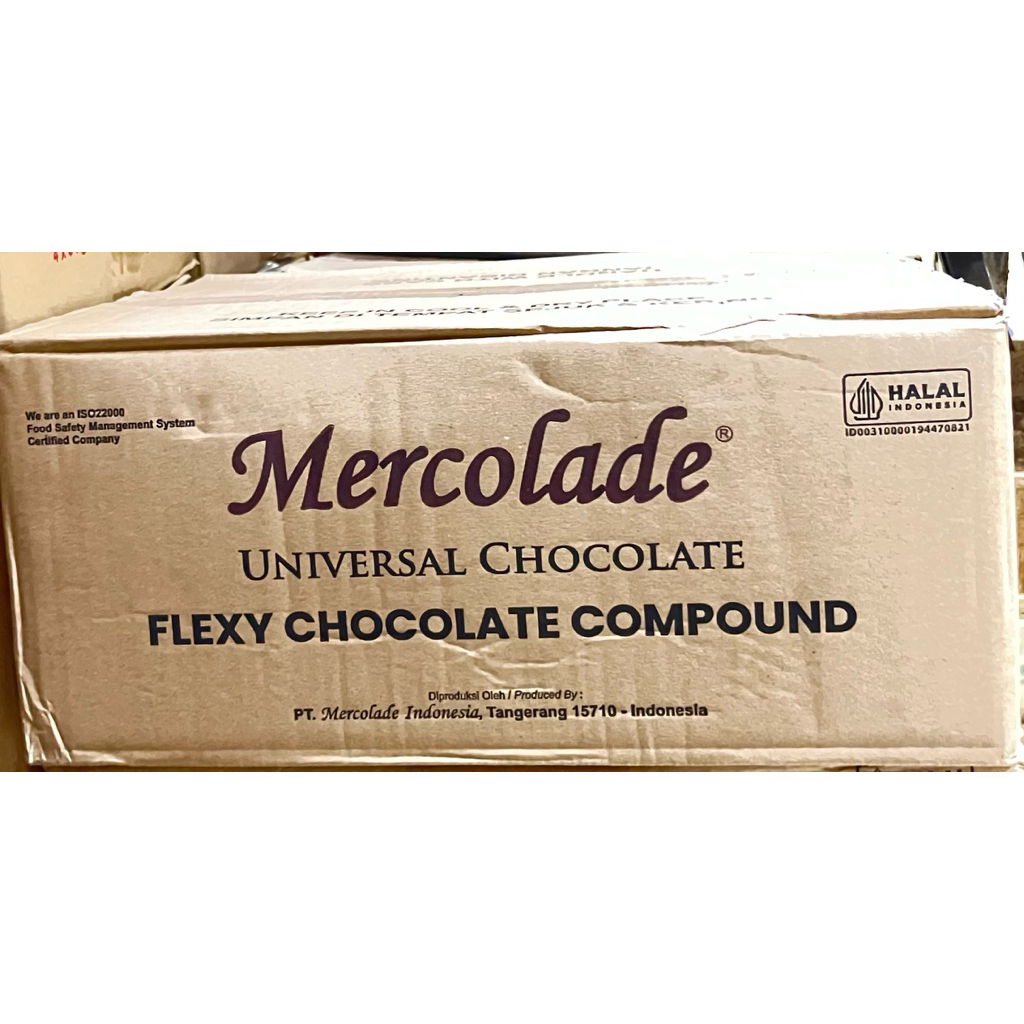 

Mercolade Universal Chocolate Flexy Chocolate Compound 4 x 5 KG