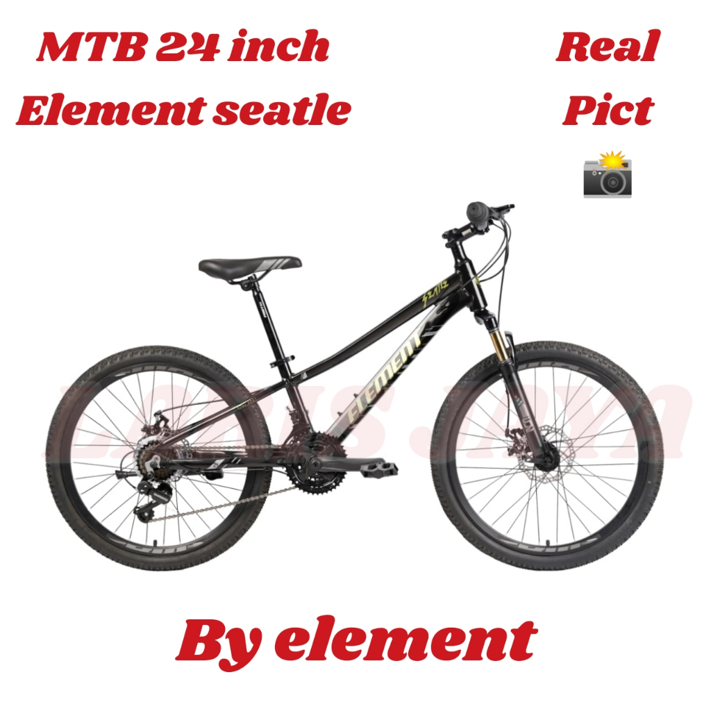BONUS BRACKET BOTOL  SEPEDA GUNUNG 24 INCH ELEMENT SEATLE FRAME ALLOY , MTB 24 ELEMENT