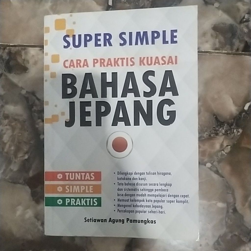 PRELOVED BUKU PRAKTIS KUASAI BAHASA JEPANG