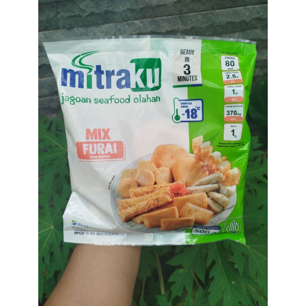 

Mitraku Ikan Olahan Mix Furai Kemasan 500gram