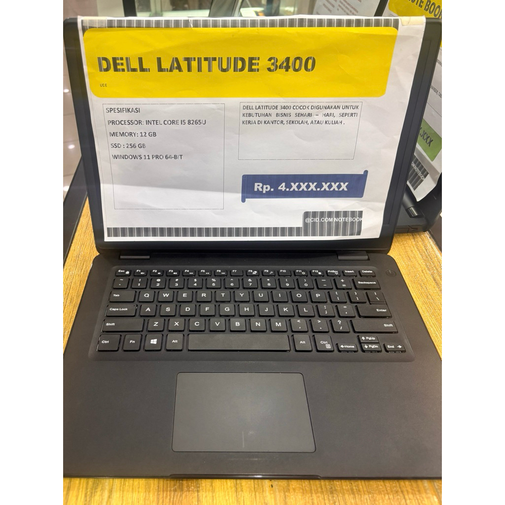 DELL LATITUDE 3400 (second)