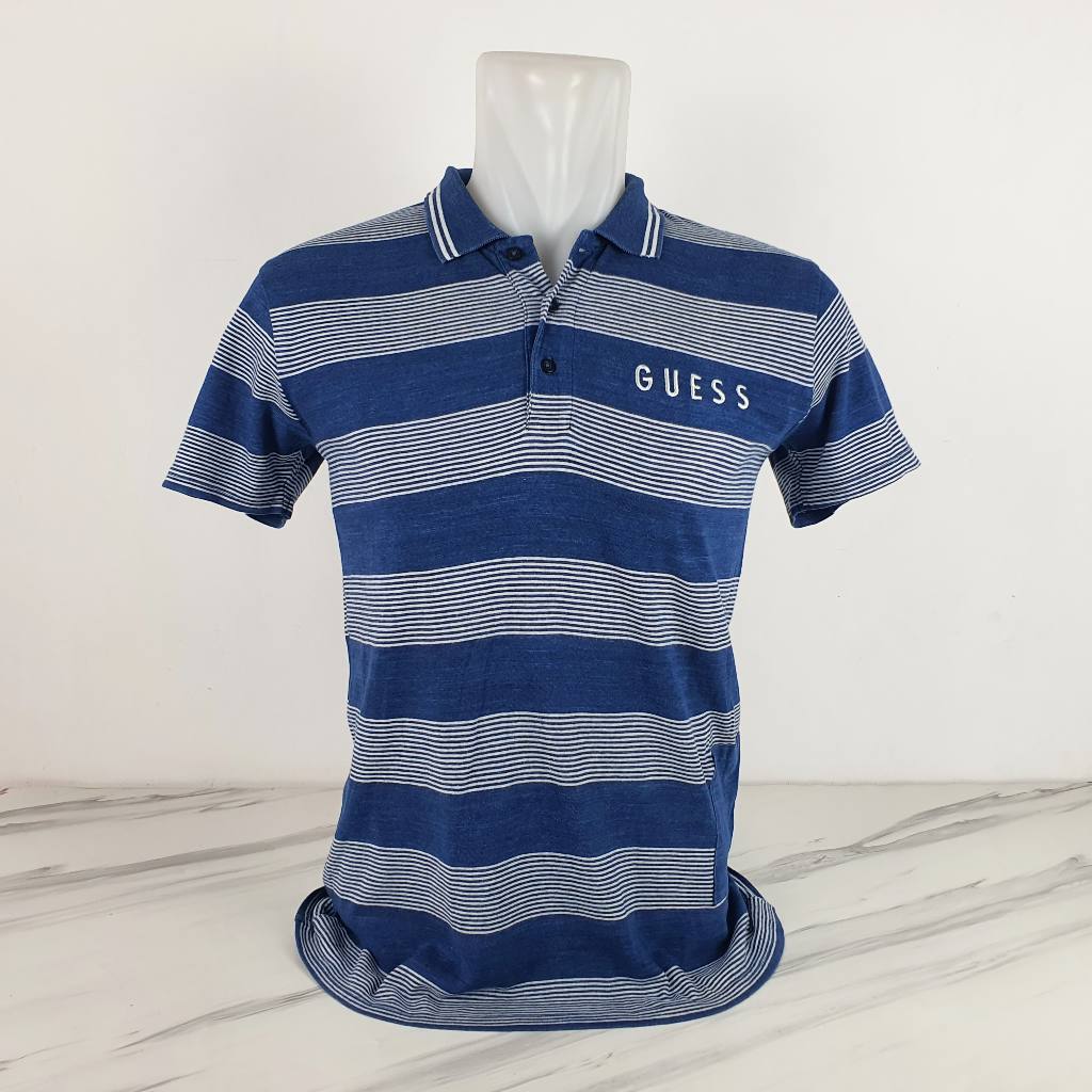 Baju Kaos Polo GUESS - Size S - Lebar Dada 46 cm - Original 100% - Scd