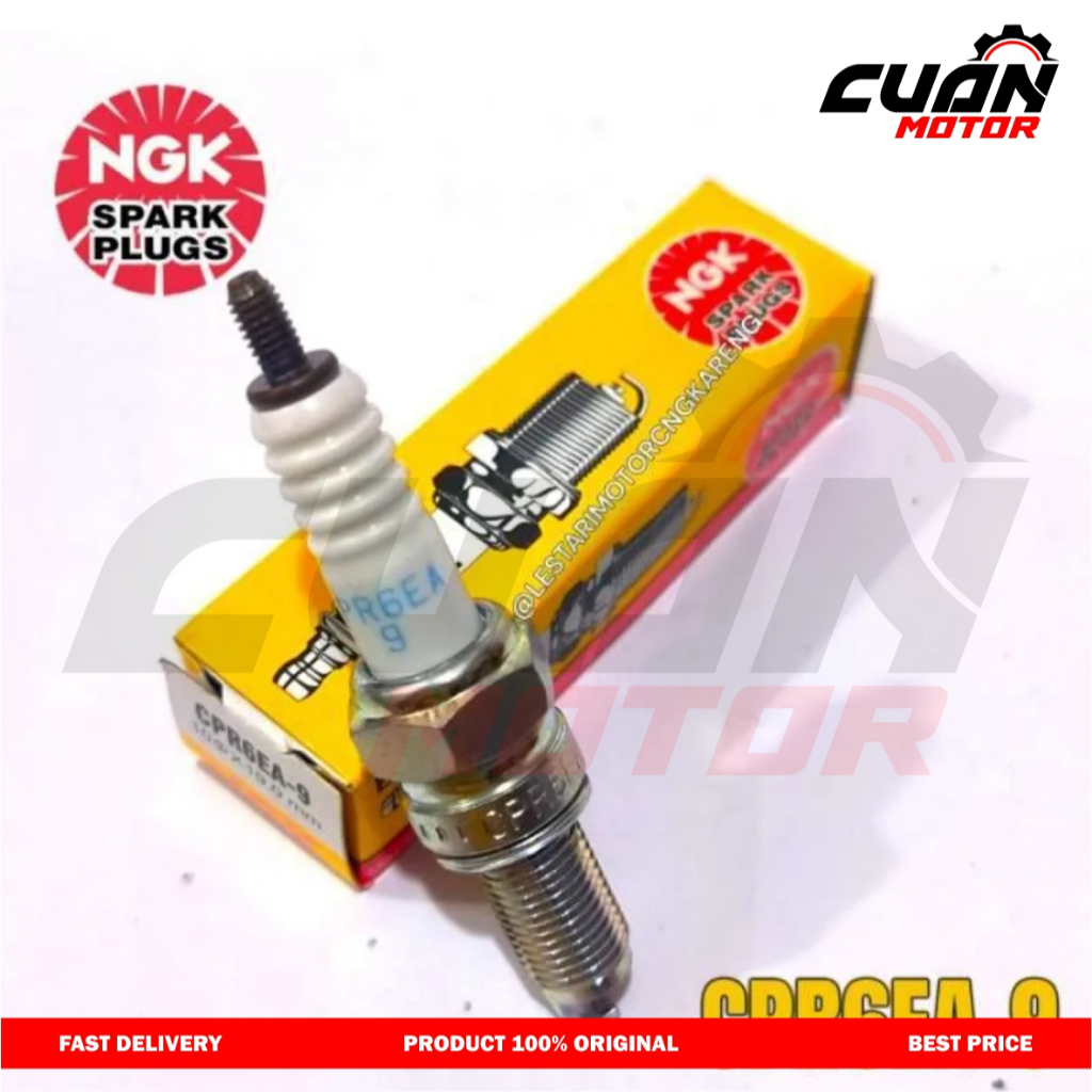 BUSI CPR6EA-9 NGK ORIGINAL / BUSI MOTOR KARISMA SUPRA X 125