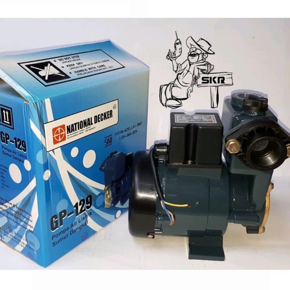 POMPA AIR NASIONAL GP-125 Pompa Air Listrik