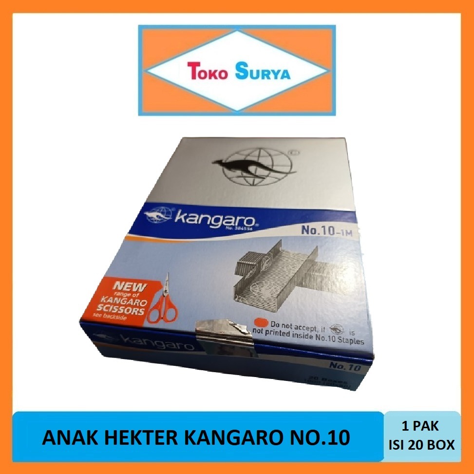 

Anak Hekter Kangaro No.10 1 Pak x 20 Box