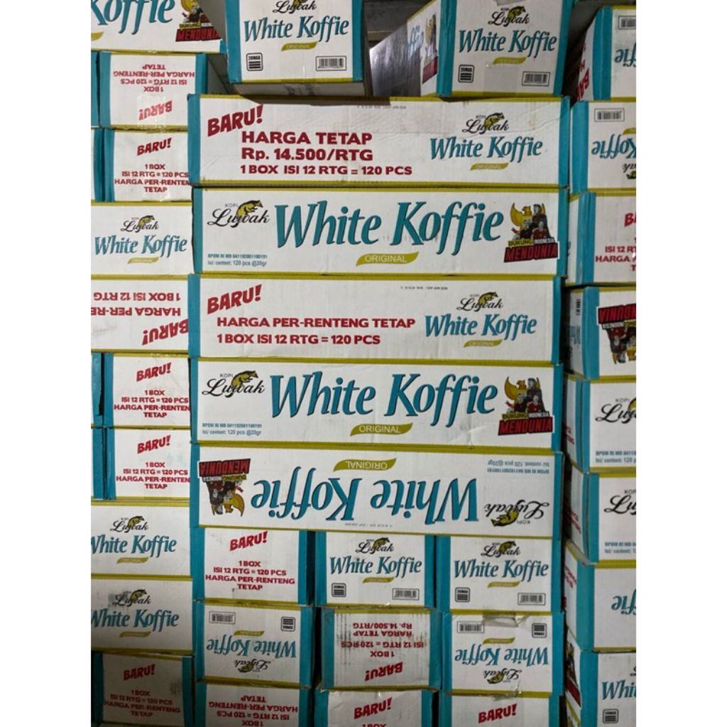 

Luwak White Koffie / 1 dus 12 Renceng