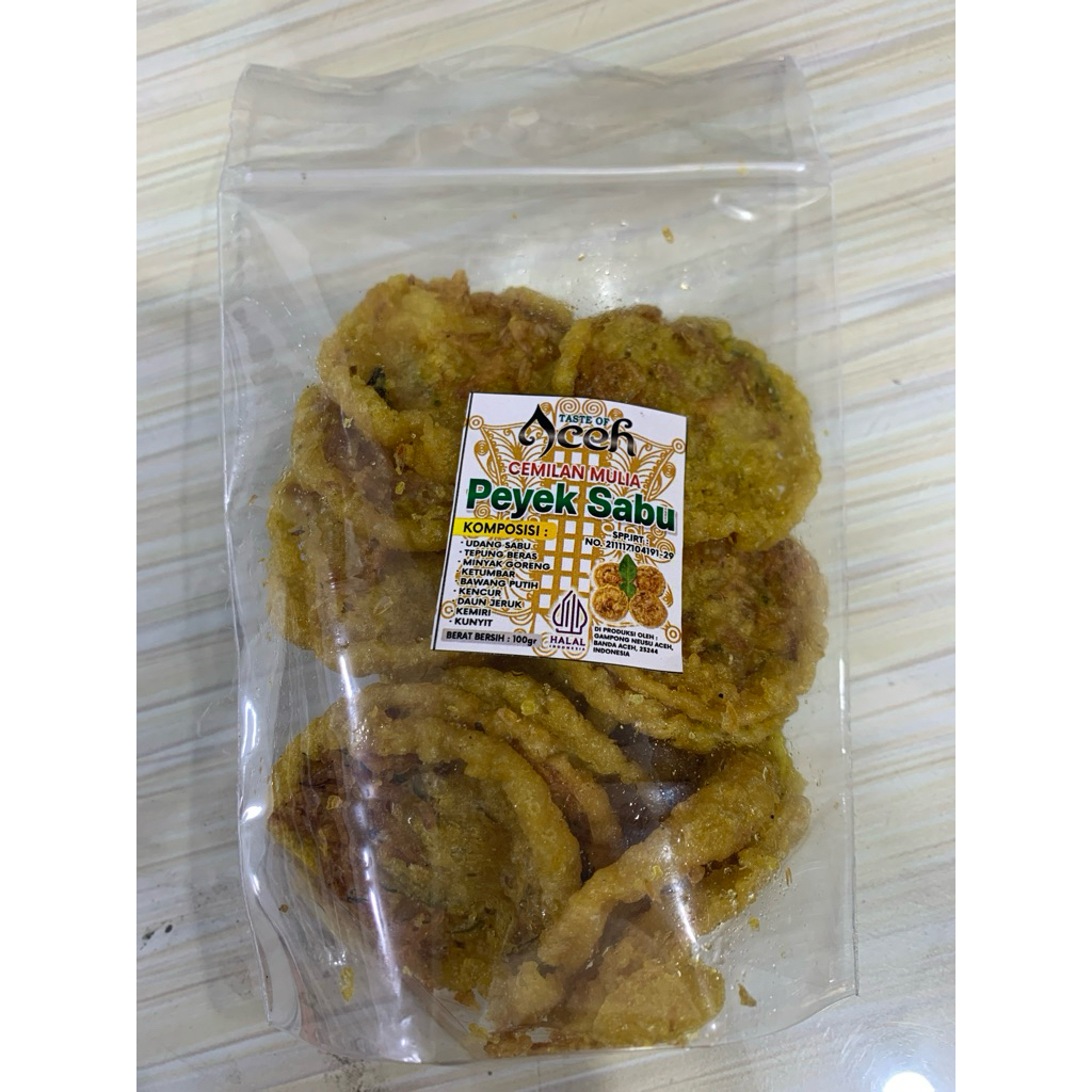 

peyek udang kecil