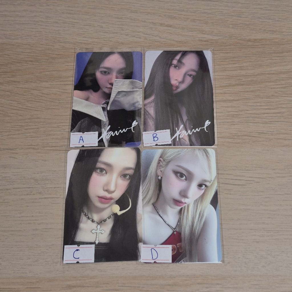 Photocard Karina Aespa MD Chic Magazine