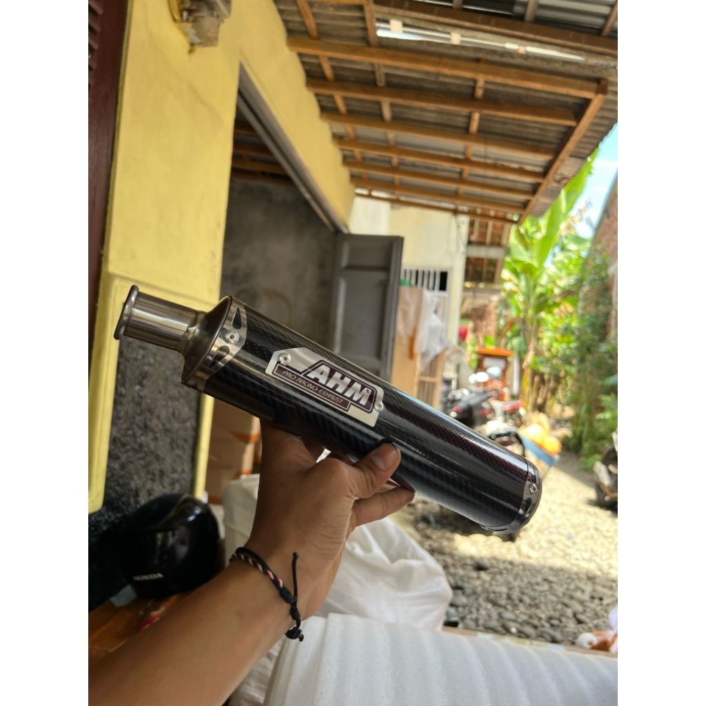 Ekzoz AHM/Exhaust AHM 2 Stroke Carbon Stainles