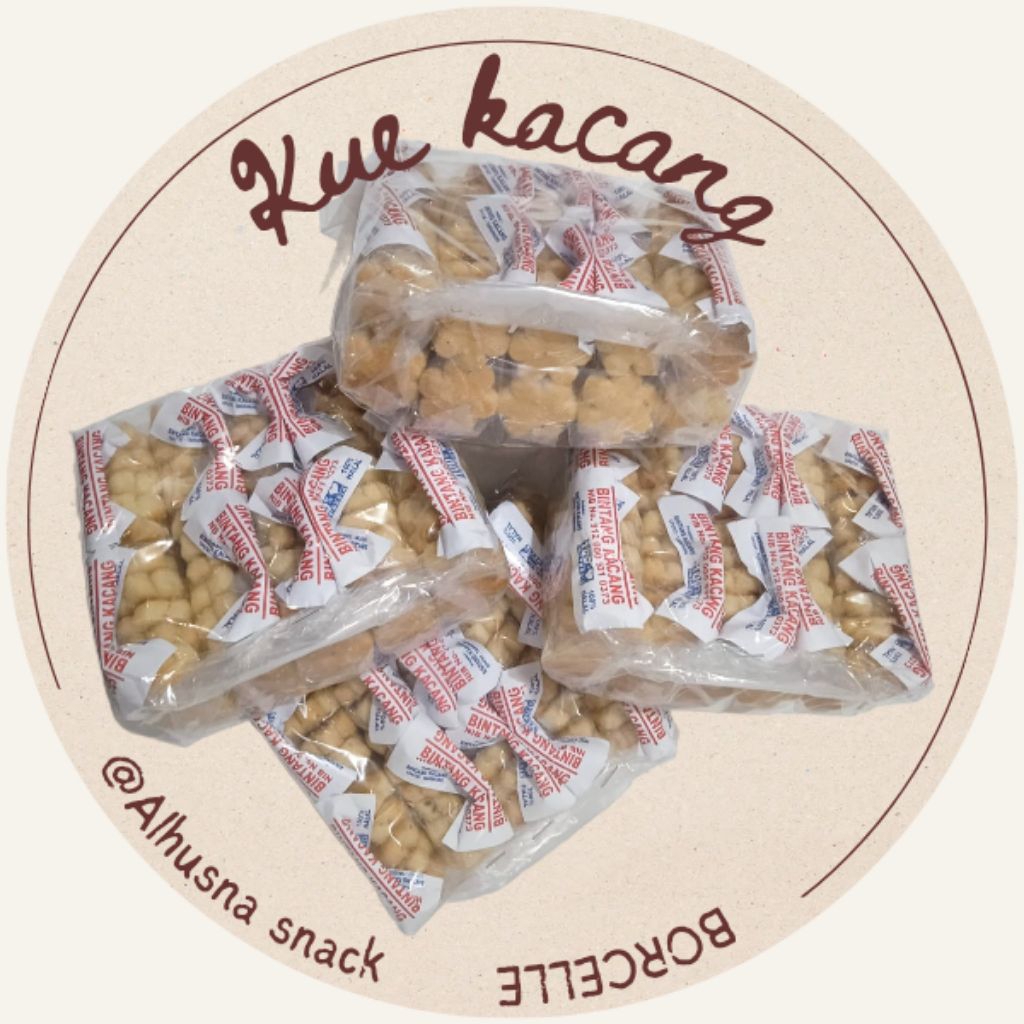 

Kue Kacang Mini/Kue SPM Renyah Manis