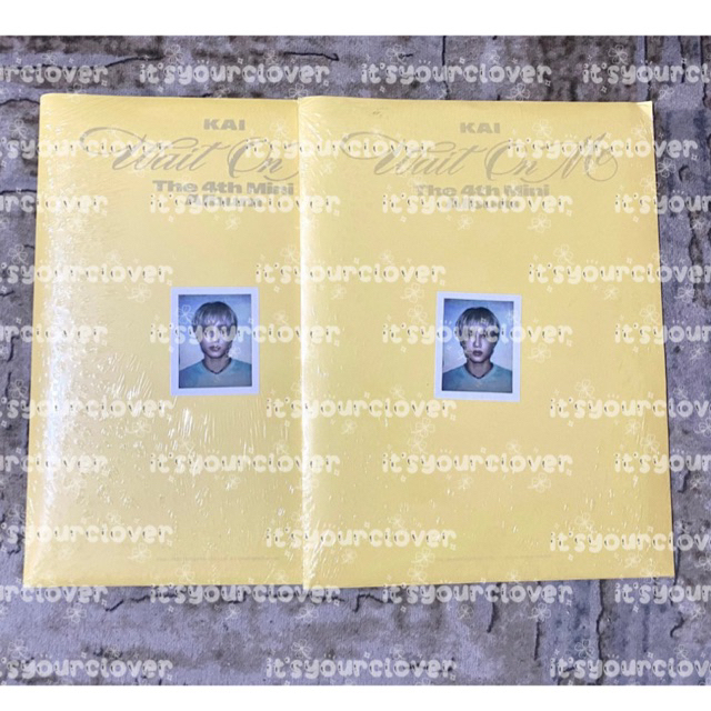 [READY STOCK] ALBUM KAI WAIT ON ME SLEEVE VER