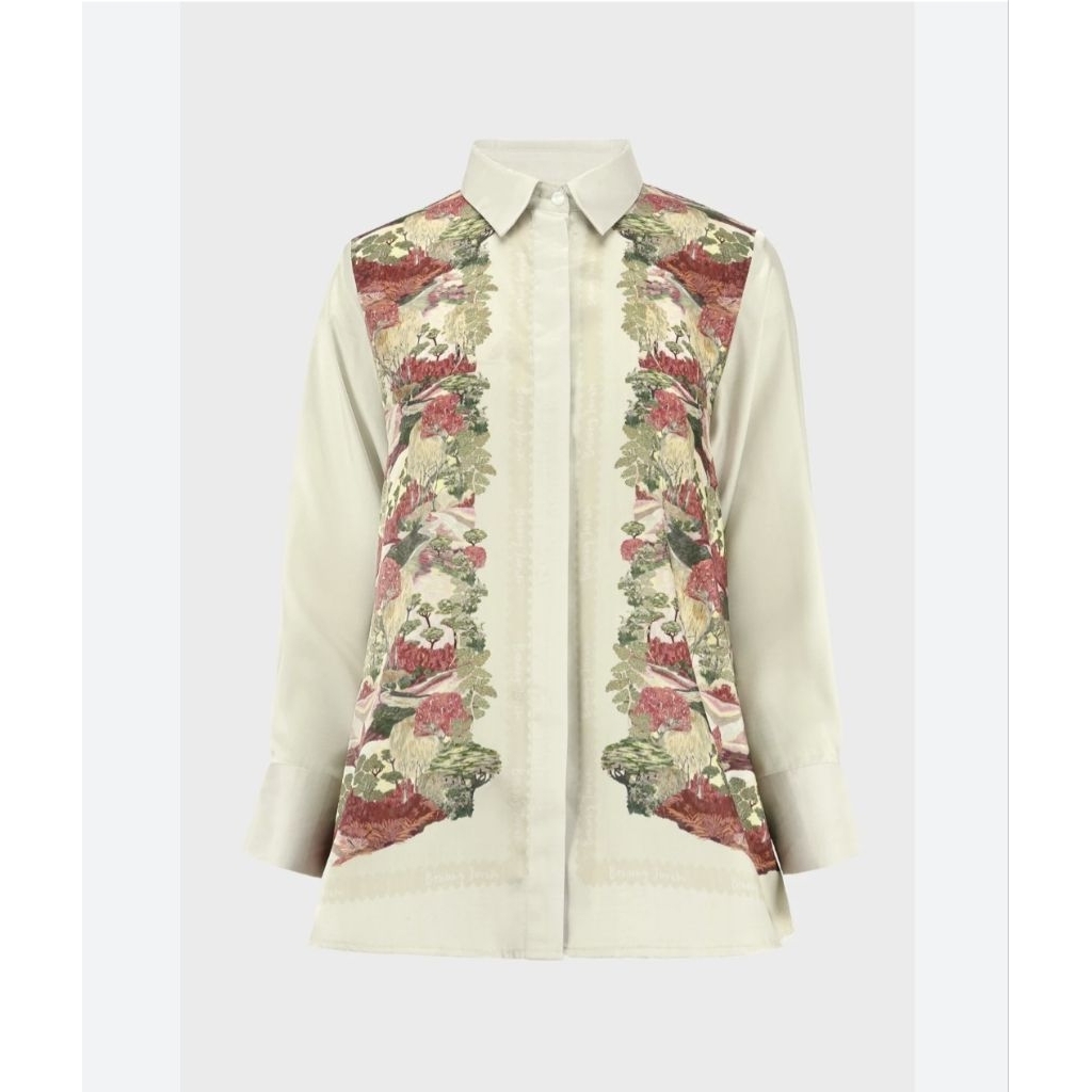 SOLD#Benang Jarum Yoke Shirt