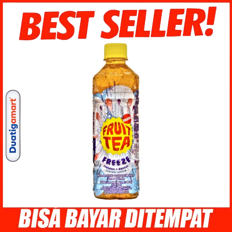 Fruit Tea Frutea Fruitea Minuman Rasa Teh Freeze Botol Kemasan 500ml