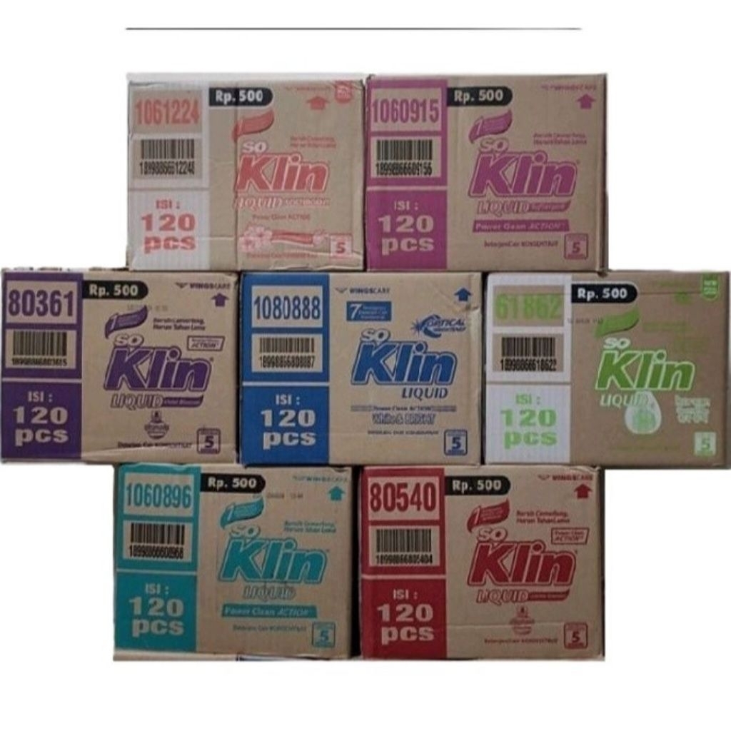 SOKLIN Liquid 1 Dus 120 Pcs