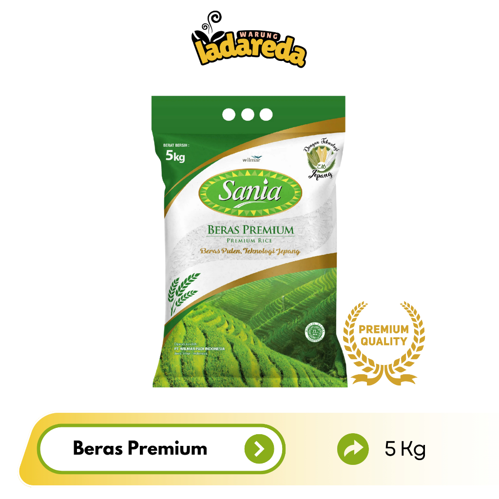 

Bandung Beras Sania Premium Kemasan 5 Kg