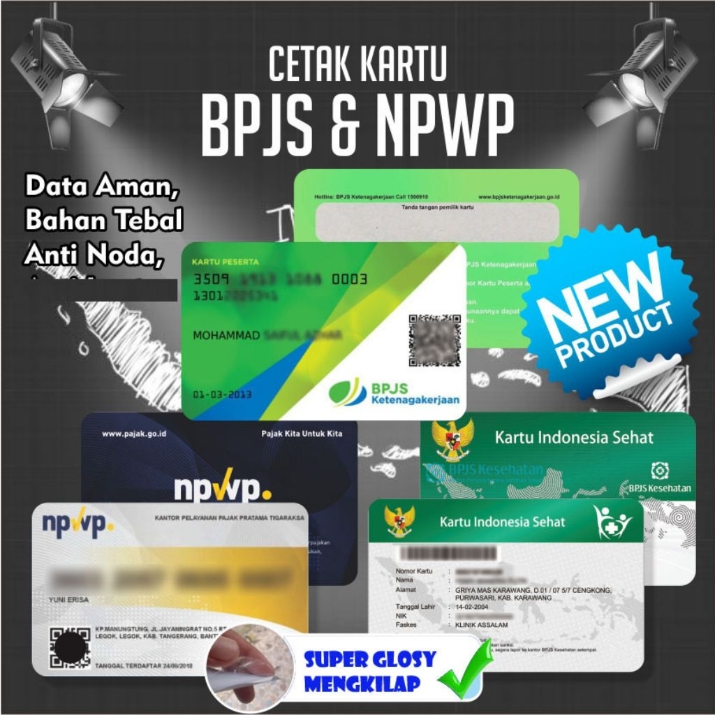 

cetak kartu bpjs kesehatan pvc