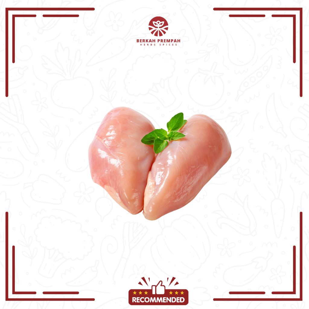 

Dada ayam fillet | sllice Tanpa kulit, 500gr KIRIM INSTAN - Berkahprempah