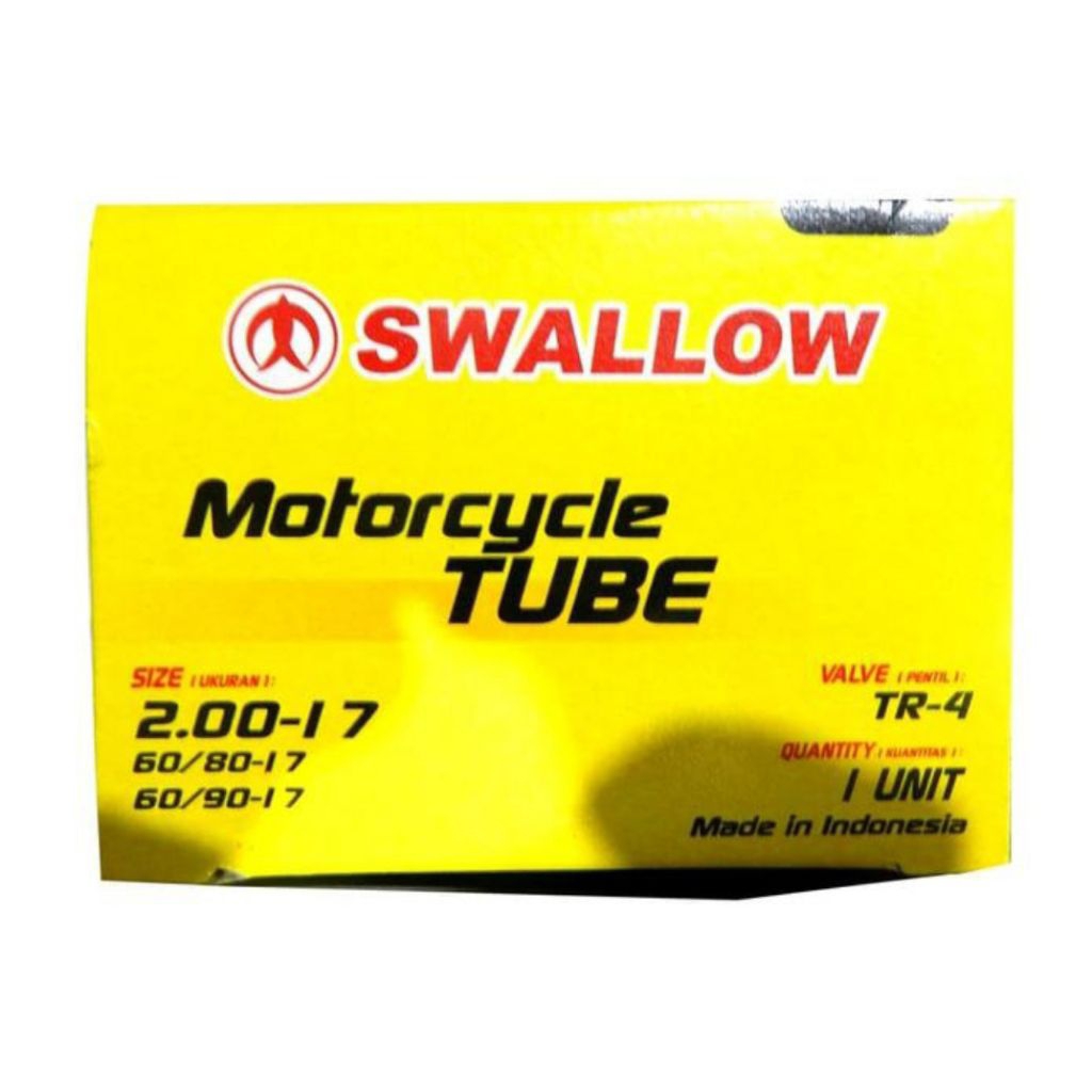 Ban Dalam Swallow Ring 17, 200-17, 60/80-17, 60/90-17, Ban Ring 17 Ban Motor Ring 17