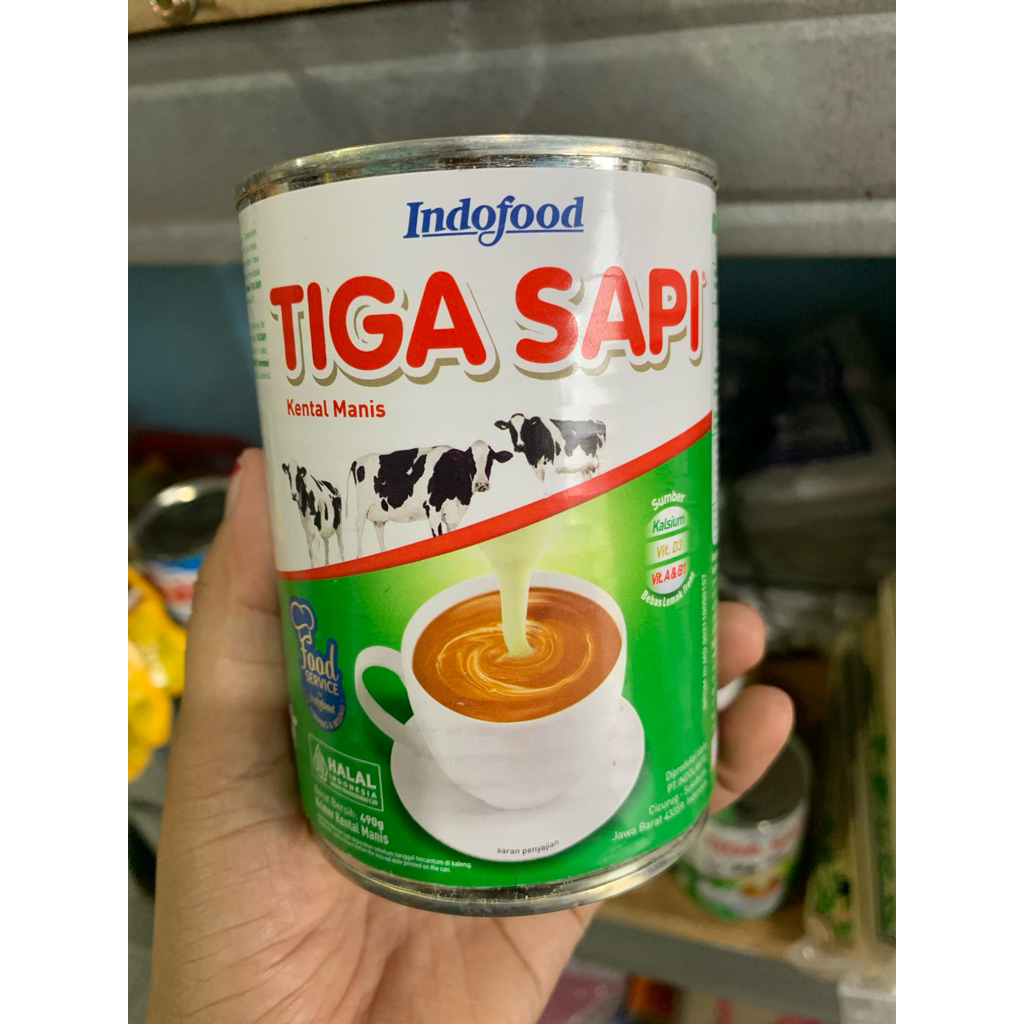 

Kental manis Tiga sapi