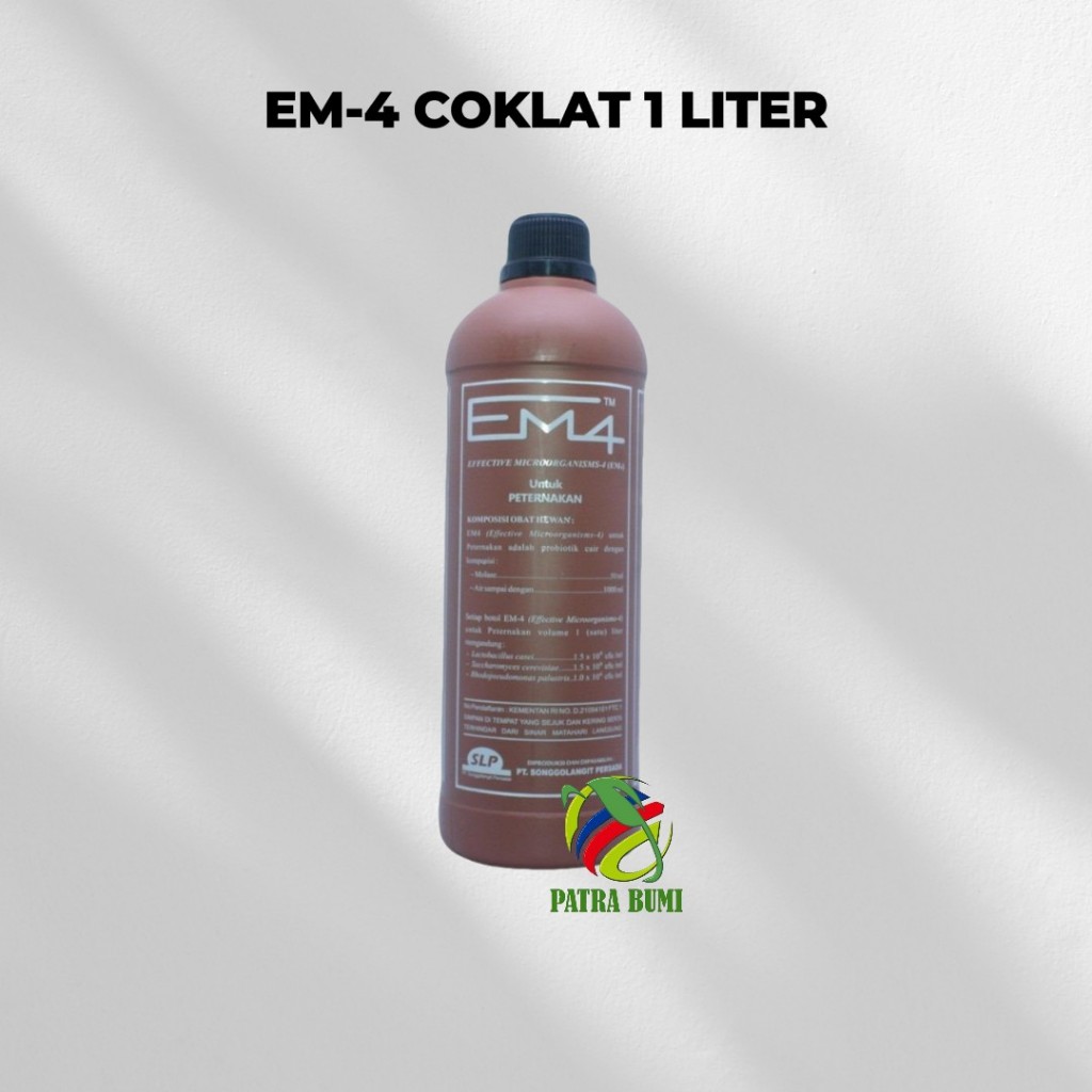 EM4 Ternak, Em4 peternakan, Em4 Coklat kemasan 1 liter
