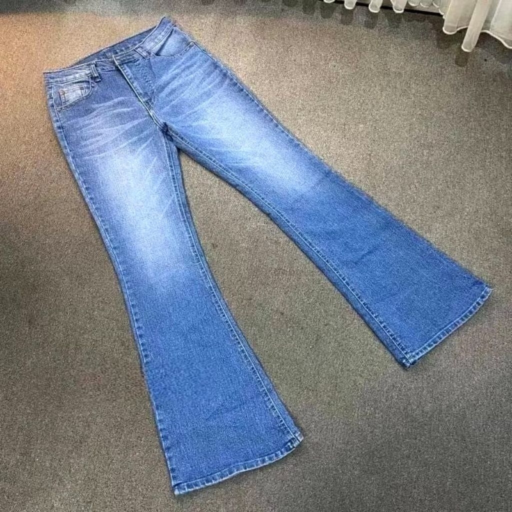 jeans cutbray wanita celana jeans wanita panjang cutbray jeans highwaist cutbray