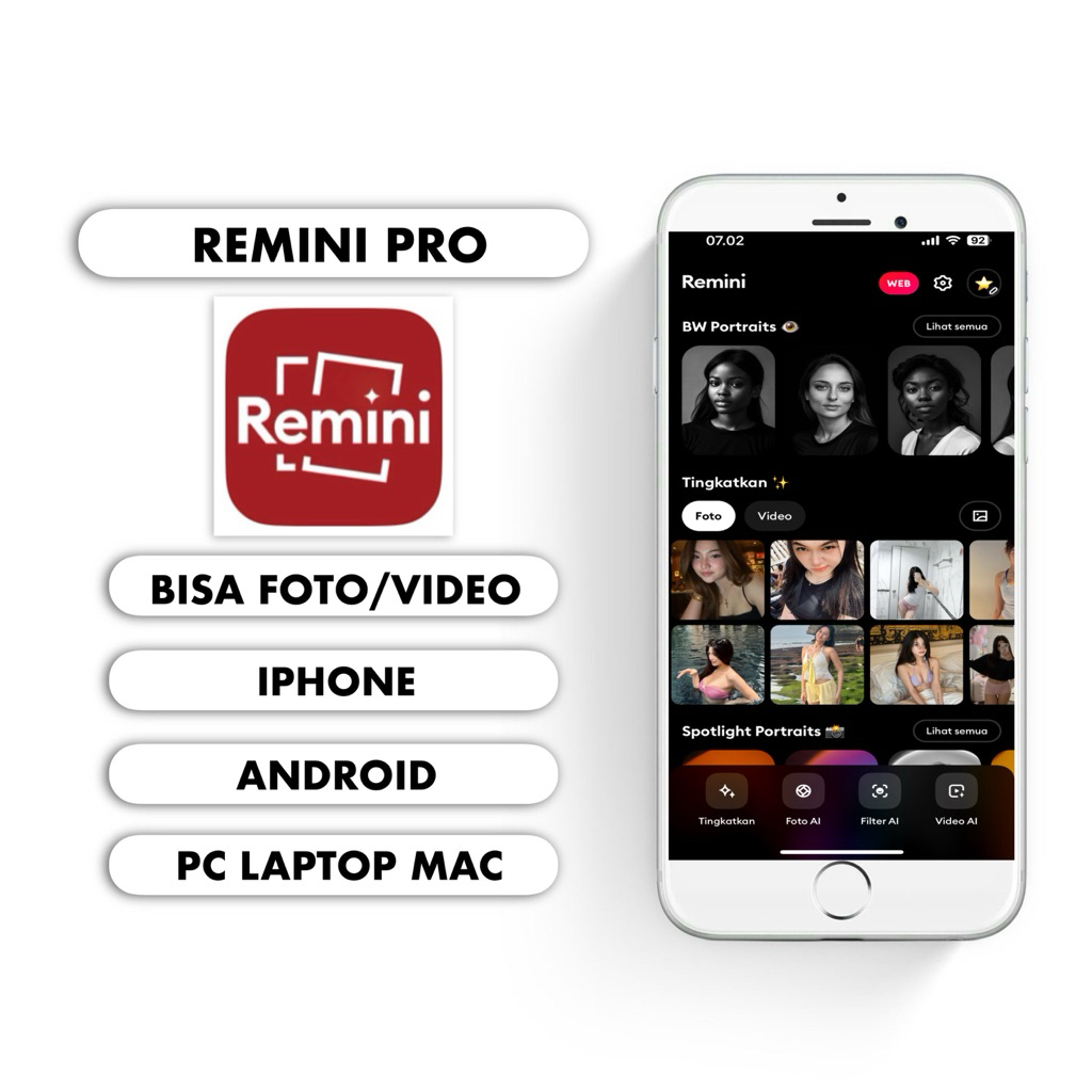 APLIKASI REMINI IOS IPHONE & ANDROID | REMINI FOR IOS | REMINI FOR ANDROID | REMINI FOR IPHONE IPAD