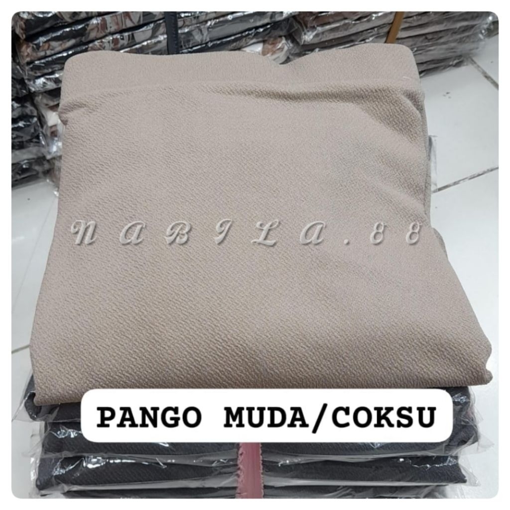 Kulot Waffel Premium Kulot Model Palazo Bahan Tebal Dan Lembut #Warna Pango Muda/Coksu#