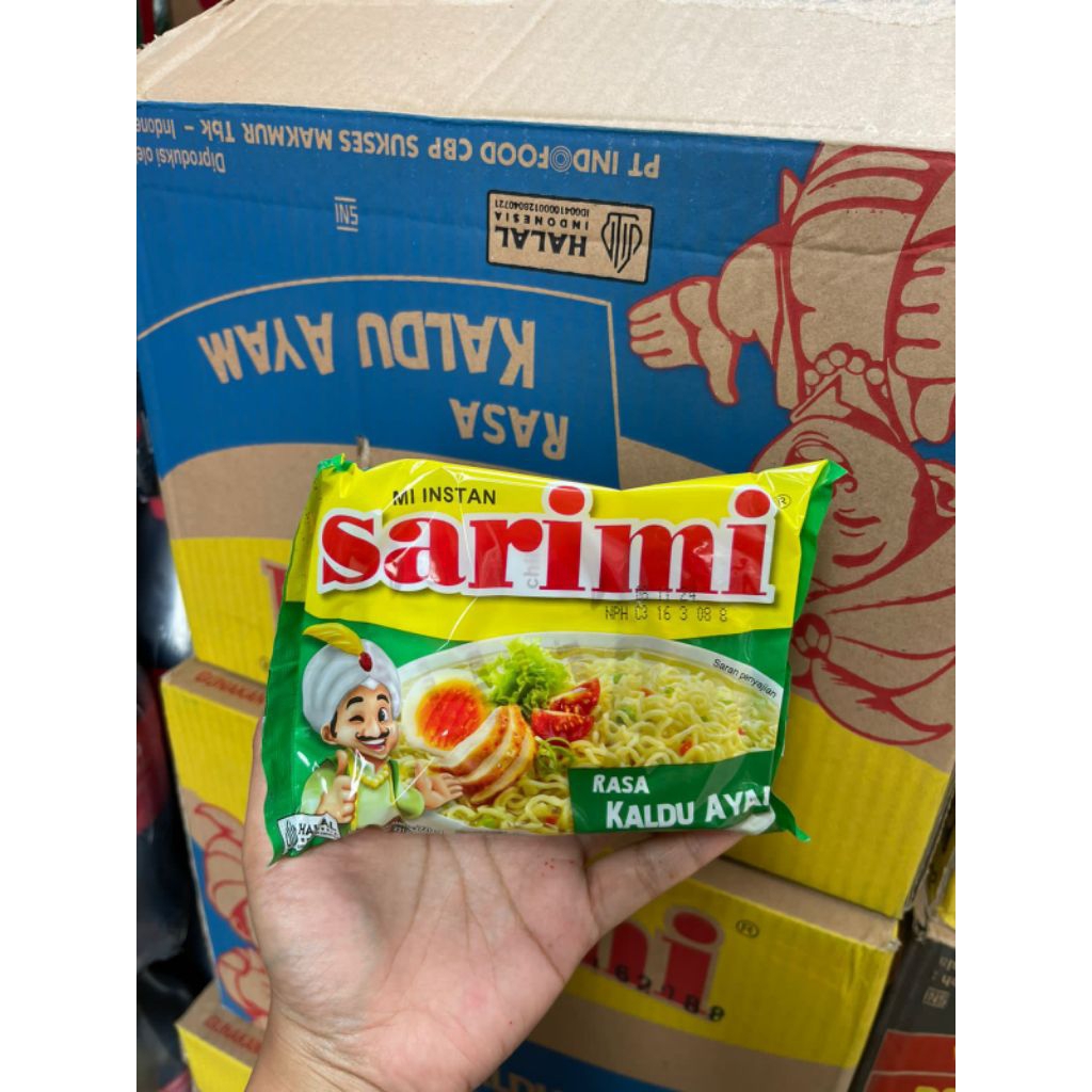 

Sarimi Kaldu Ayam 1 dus isi 40