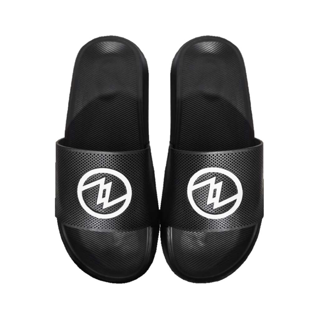 Zavier Uhud - White Logo | Sandal Pria Wanita Sendal Selop Anti Licin