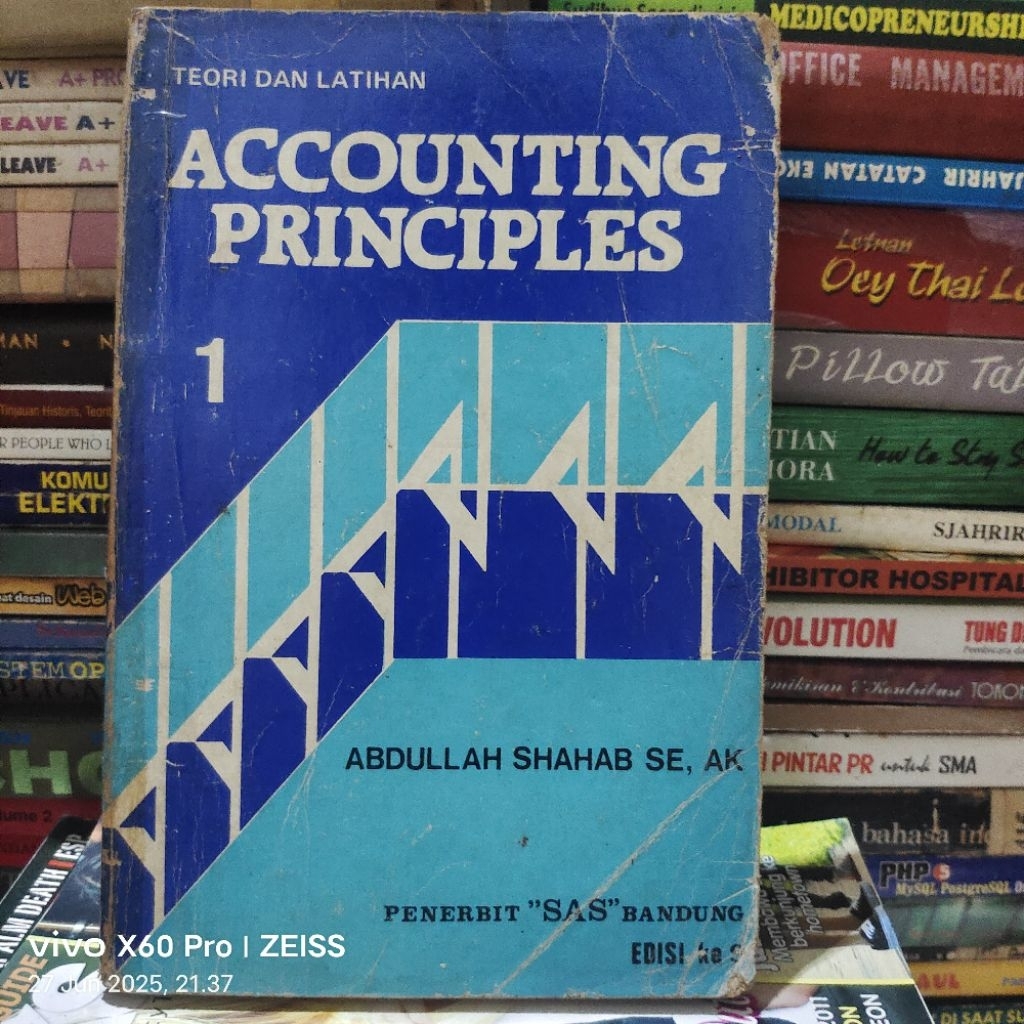 BUKU TEORI DAN LATIHAN ACCOUNTING PRINCIPLES 1 ABDULLAH SHAHAB ORIGINAL